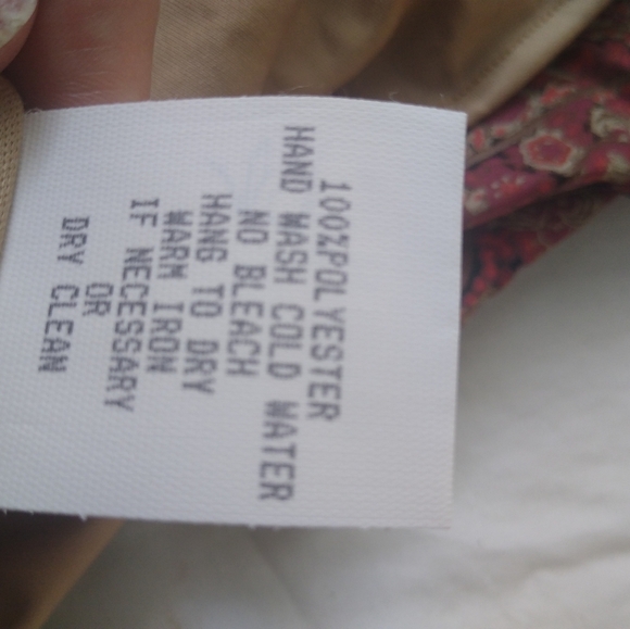 Rabbit Rabbit Rabbit Paisley Maxi Dress, Multicolor Earth tones, Size 16 - Picture 7 of 12